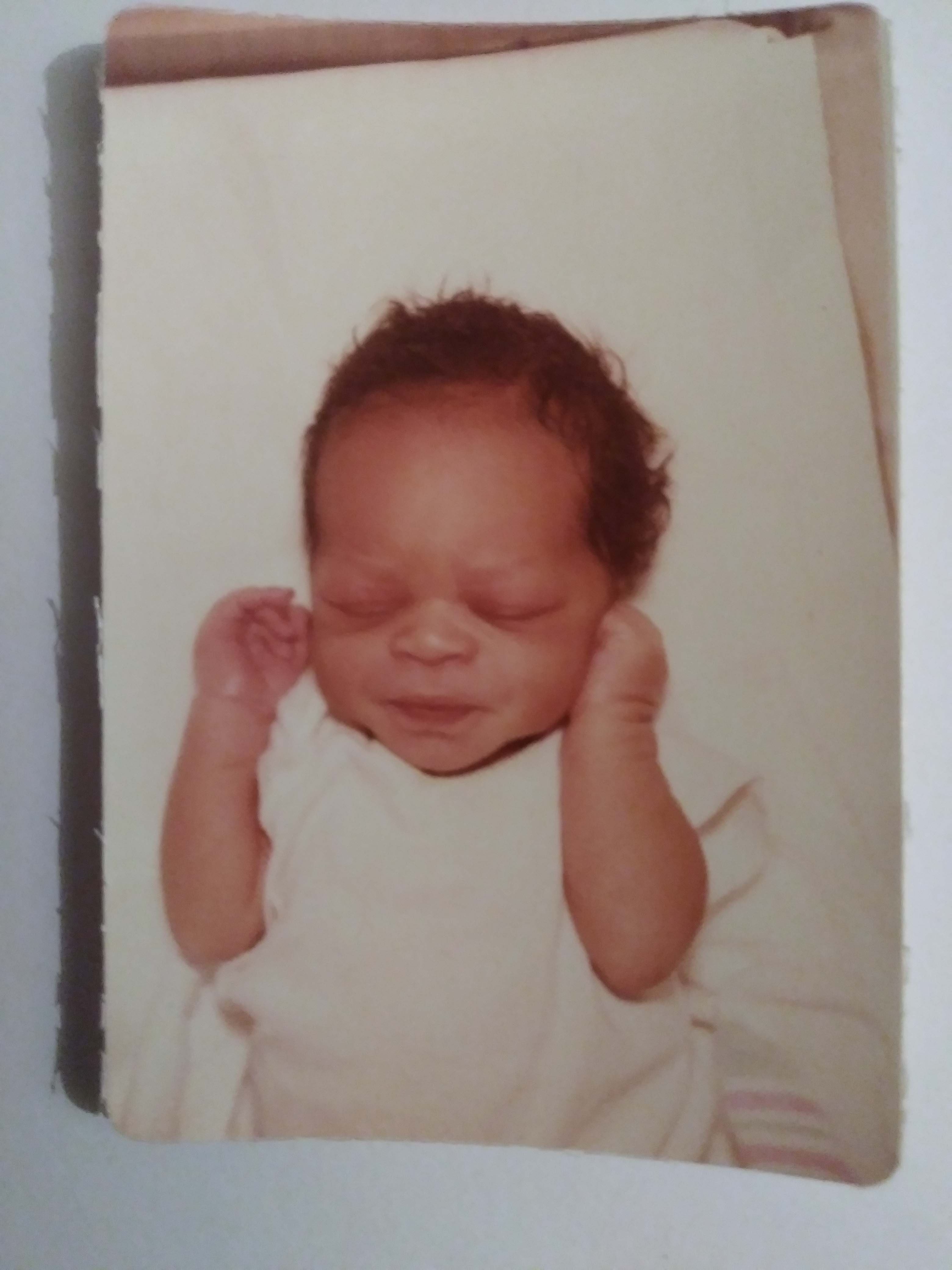 Everett as a baby.